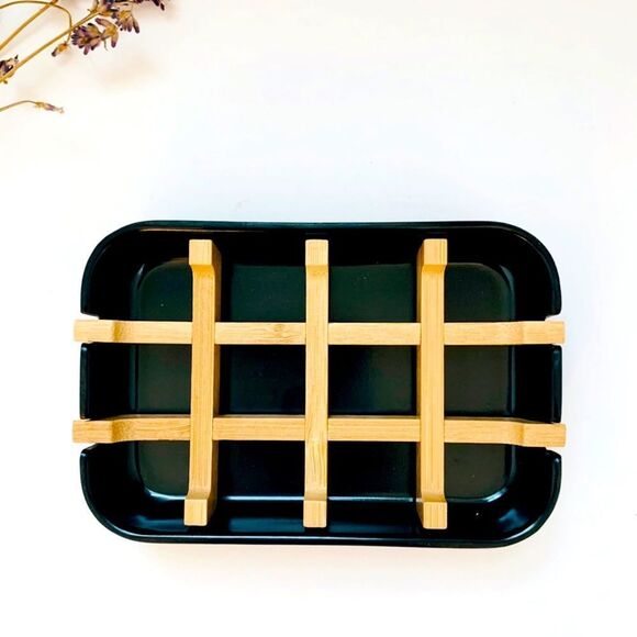 Easy Clean Soap Dish black - Picture 2 of 7